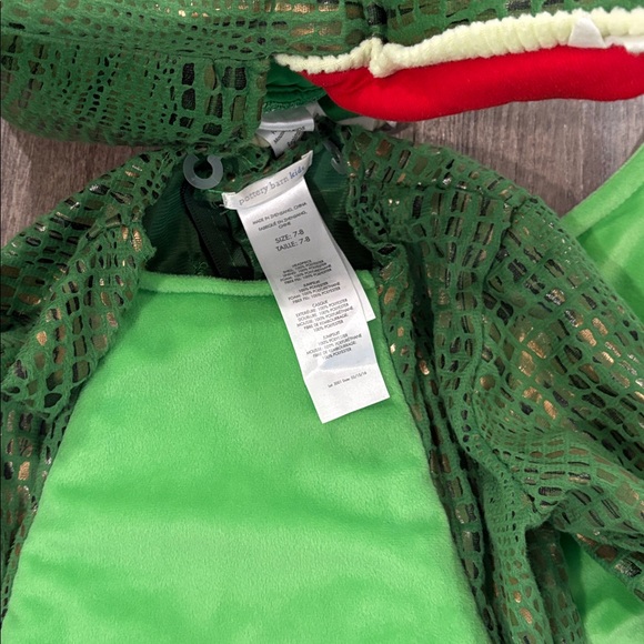 Pottery Barn Kids Dragon Costume 7-8 - Picture 6 of 9